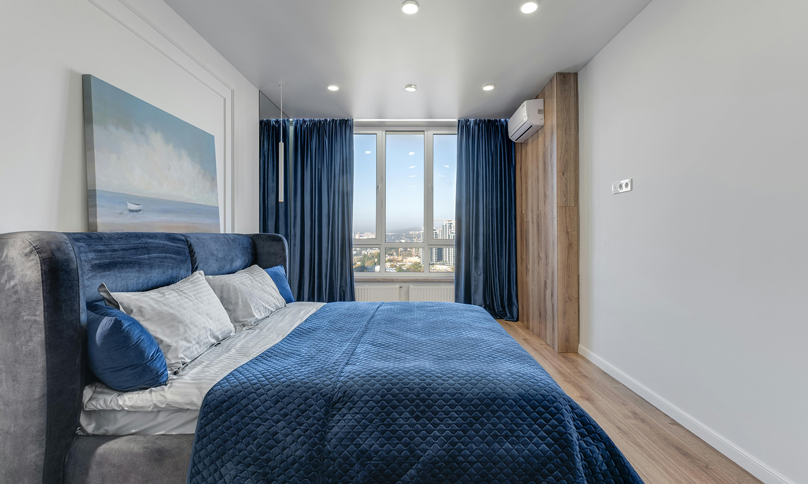Luxury apartment dining and kitchen design near KLCC